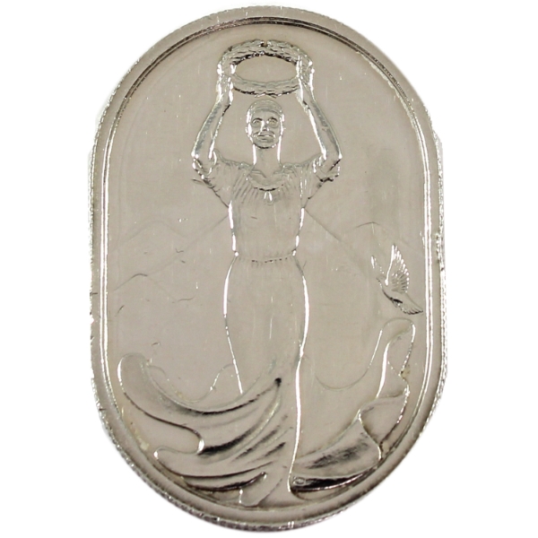 1oz Johnson Matthey c.1988 VISA .999 Silver Bar. *Ultra Rare!* Mintage of <100. (Tax Exempt)