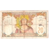 Image 1 : 1928-31 Indochina 20 Piastres, Sig 7, Fine (Damage)