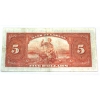 Image 4 : BC-5 1935 $5 English BCS VF25 Osborne-Towers SN: A058492 Check Letter C