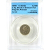 Image 1 : 10-cent 1999 Struck on Unknown Non Magnetic Planchet CCCS AU58