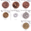 Image 1 : Group Lot of Commemorative Presidential Tokens w/ Benjamin Franklin Silver Token. 7pcs