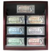 Image 1 : 1954 Canada Notes $1 to $100 with Display Case, high grade notes! 7 Notes