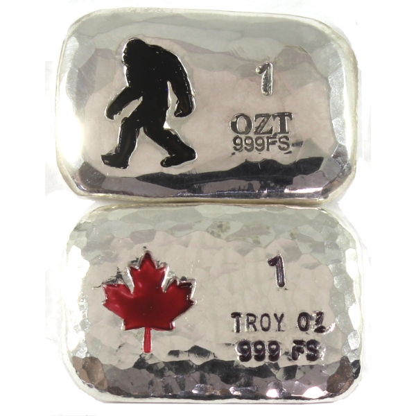 2x 1oz RSSC .999 Fine Silver Bars. 2pcs (Tax Exempt)