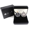 Image 1 : 2022 Canada/UK Her Majesty Queen Elizabeth II Platinum Jubilee Celebration 2-coin Set (Tax Exempt)  