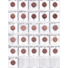 Image 6 : Bulk Lot of 1-cent 1945-2012 F-VF to GEM BU in 30-Pocket Sheets. 176pcs.