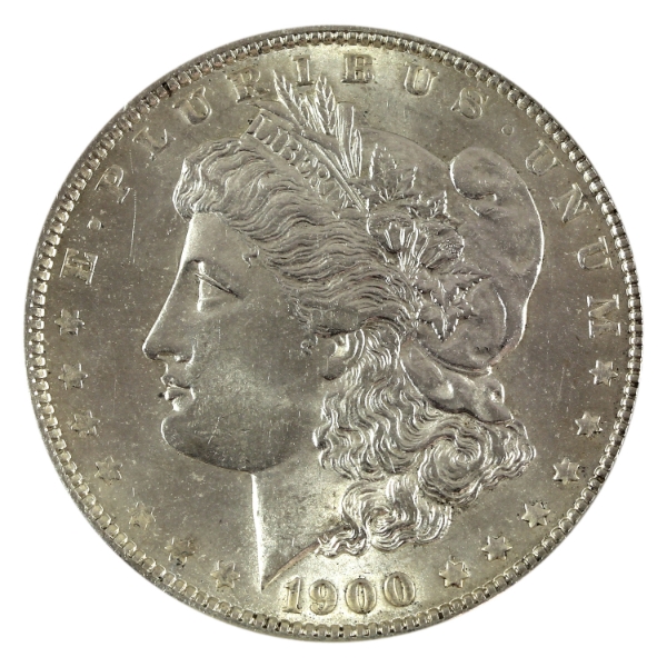 USA Silver 1900 Morgan Dollar GEM BU