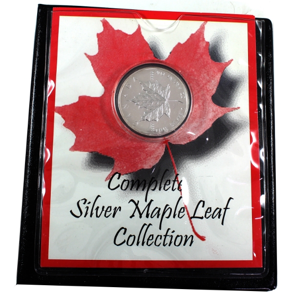 1988 $5 Silver Maple Leaf in First Commemorative Mint Holder (Tax Exempt)