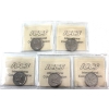 Image 2 : 25-cent 2017, 2017 Stanley Cup, 2018, 2019, 2021 ICCS MS66. 5pcs. 