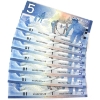 Group Lot of 7x RADAR BC-62b 2002 $5 Matching Prefix 'HNU' Jenkins-Dodge Printed in 2004. 7pcs. 