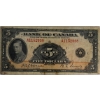 Image 3 : BC-5 1935 $5 English BCS VF20 Osborne-Towers SN: A1152998 Check Letter C