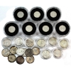 Image 1 : 24x 1g Assorted .999 Fine Silver Rounds. 24pcs (Tax Exempt) 