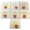 Image 2 : 1-cent 2000-2007 ICCS MS66 Red. 7pcs.