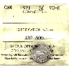 Image 1 : 5-cent 1921 ICCS VG8 *Ultra Rare!*