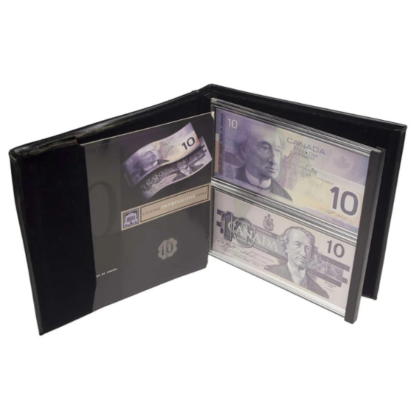 2001 $10 Lasting Impressions Matching Serial Number Banknote Set