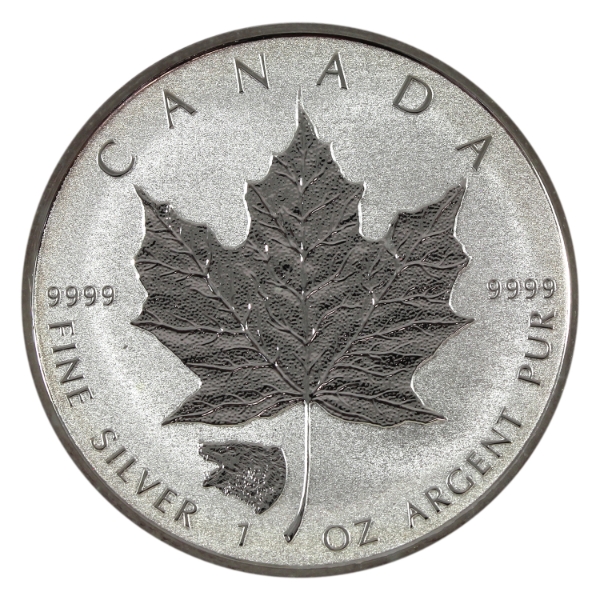 2016 $5 SML Grizzly Privy 1oz .9999 Fine Silver (Tax Exempt)