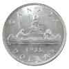 Image 2 : Silver $1 1935 Dbl XXV; Dbl Voyageur ICCS MS63