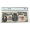Image 1 : USA 1907 FR-91 $5 Legacy VF20 Speelman-White SN:K59406151