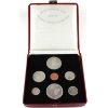 Image 1 : 1967 Specimen Set with Medallion in Red Case