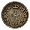 Image 1 : 10-cent 1871 VG (Impaired)