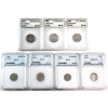 Image 1 : 10-cent 1963-1997 ACG & NNC Certified Specimen/Proof. 7pcs