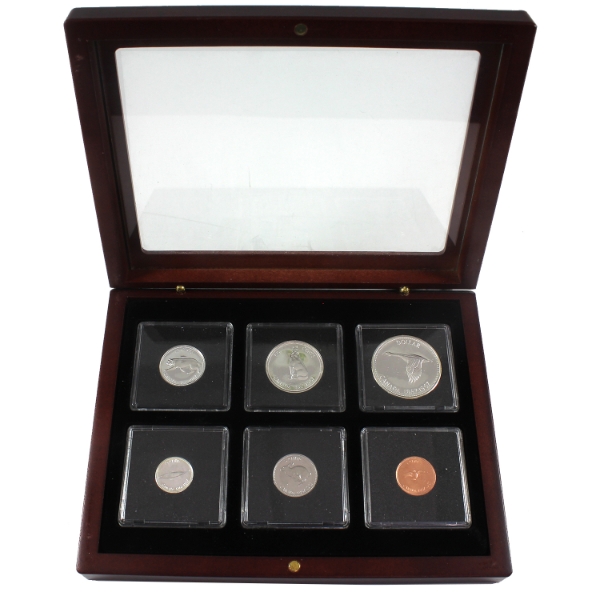 1967 Proof Year Set in Mahogany Display Case