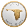 Image 2 : 2017 Big Coin Series: Alex Colville Designs 6-piece 5oz Fine Silver Set (Tax Exempt)