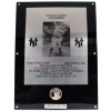 Image 1 : Lou Gehrig The Iron Horse Limited Edition 1oz .999 Fine Silver Coin Encased in Commemorative Plaque
