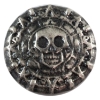 Image 1 : 3oz Beaver Bullion Day of the Dead .999 Fine Silver Round (Tax Exempt)