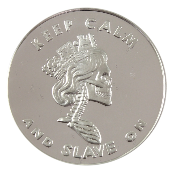 1oz Silver Shield 2017 Six Slave Queen- Royal Highness .999 Fine Silver (Tax Exempt)
