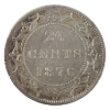 Image 2 : Newfoundland 20-cent 1876H ICCS EF40