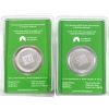 Image 2 : 2x 1/2oz TD Pride .999 Fine Silver Rounds in Cards. 2pcs (Tax Exempt)