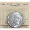 Image 1 : 50-cent 1937 ICCS MS64