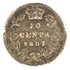 Image 3 : 10-cent 1887 7/7 PCGS XF40