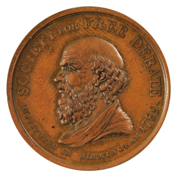 Birmingham, Great Britain 1798 Society for Free Debate 15.62g-Bronze, 33mm.