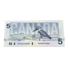 Image 4 : BC-56cA 1986 $5 FNX Replacement PMG Choice AU58 Bonin-Thiessen SN: FNX8282884