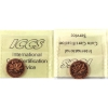 Image 2 : 1-cent 1963 & 1964 ICCS PL66 Red UHC. 2pcs.