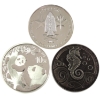 Image 1 : Approx. 2.7oz Lot Total! World 2013-2021 Fine Silver Rounds. 3pcs. (Tax Exempt)