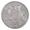 Image 2 : 1oz Liberty Mint 1997 Disney's 65th Ann. Goofy .999 Silver *RARE* (Tax Exempt)