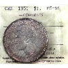 Image 1 : Silver $1 1951 Arnprior ICCS MS64