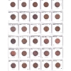 Image 1 : Bulk Lot of 1-cent 1945-2012 F-VF to GEM BU in 30-Pocket Sheets. 176pcs.