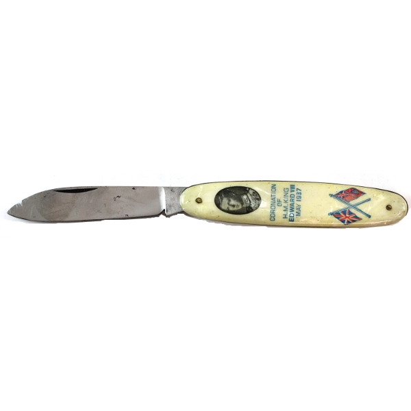 Coronation of H.M. King Edward VIII May 1937 Pocket Jack Knife