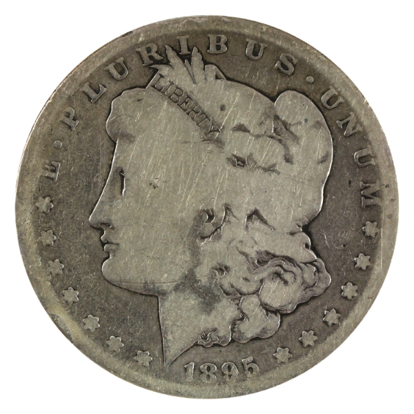 USA Silver 1895S Morgan Dollar AG