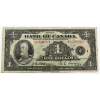 Image 1 : BC-1 1935 $1 English F-VF Osborne-Towers SN: B4350281 Check Letter C