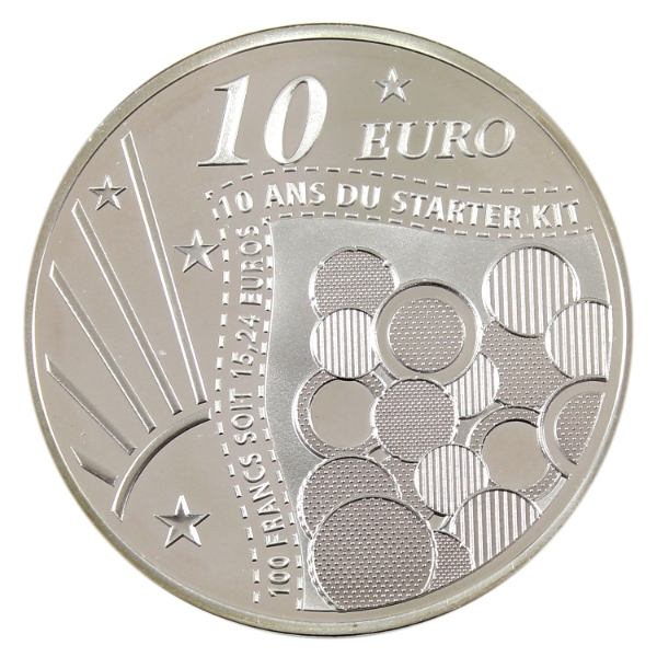 France Silver 2011 10 Euros Starter Kit Coin