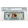 Image 1 : 1993 $1 Mickey: Mickey's 65th Disney Dollar Legacy GEM UNC65 PPQ SN:D00202812A