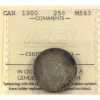 Image 1 : 25-cent 1900 ICCS MS63