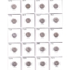 Image 3 : Switzerland 1899-2011 5 Rappen Bulk Collection in 5x 20-Pocket Sheets. 90pcs
