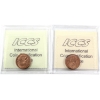 Image 2 : 1-cent 1965 LB B5 & 1965 LB P5 ICCS MS64 Red. 2pcs