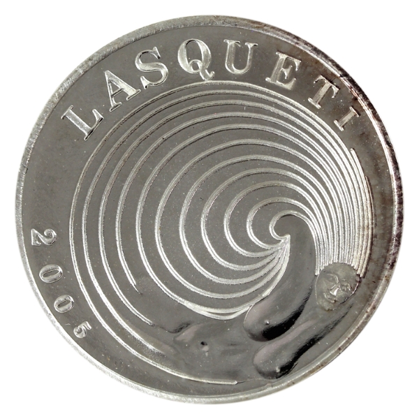 1/2oz Lasqueti Mint 2005 Venus de Cosmos BU .999 Fine Silver Round *RARE* (Tax Exempt)