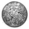 Image 2 : 2018 $50 Maple Leaves in Motion 5oz Antiqued Curved .9999 Fine Silver Coin. (Tax Exempt)